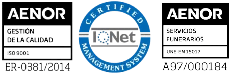 Certificados AENOR: UNE-EN 15017, ISO 9001 y Empresa Registrada